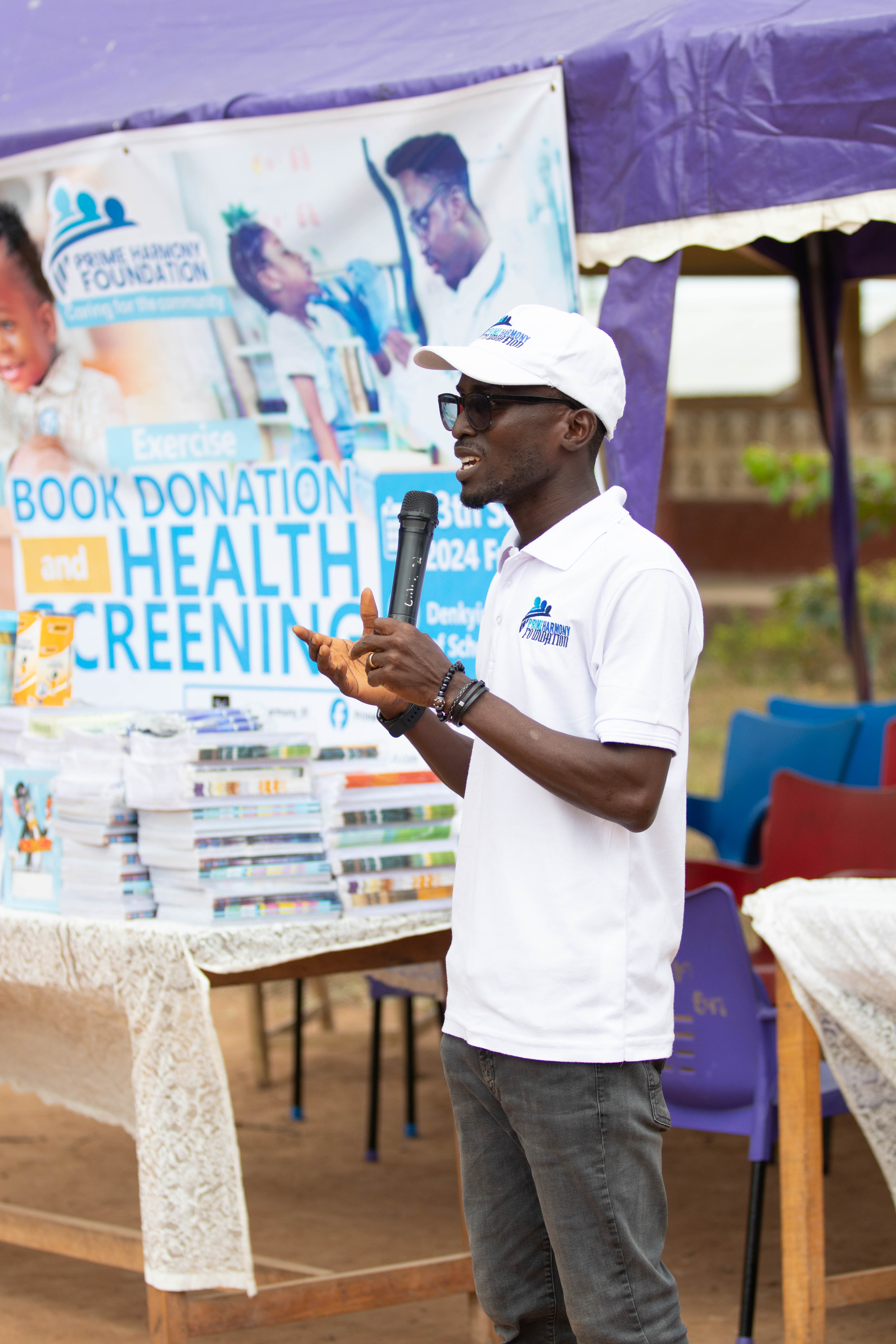 2024 Book Donation and Health Screening