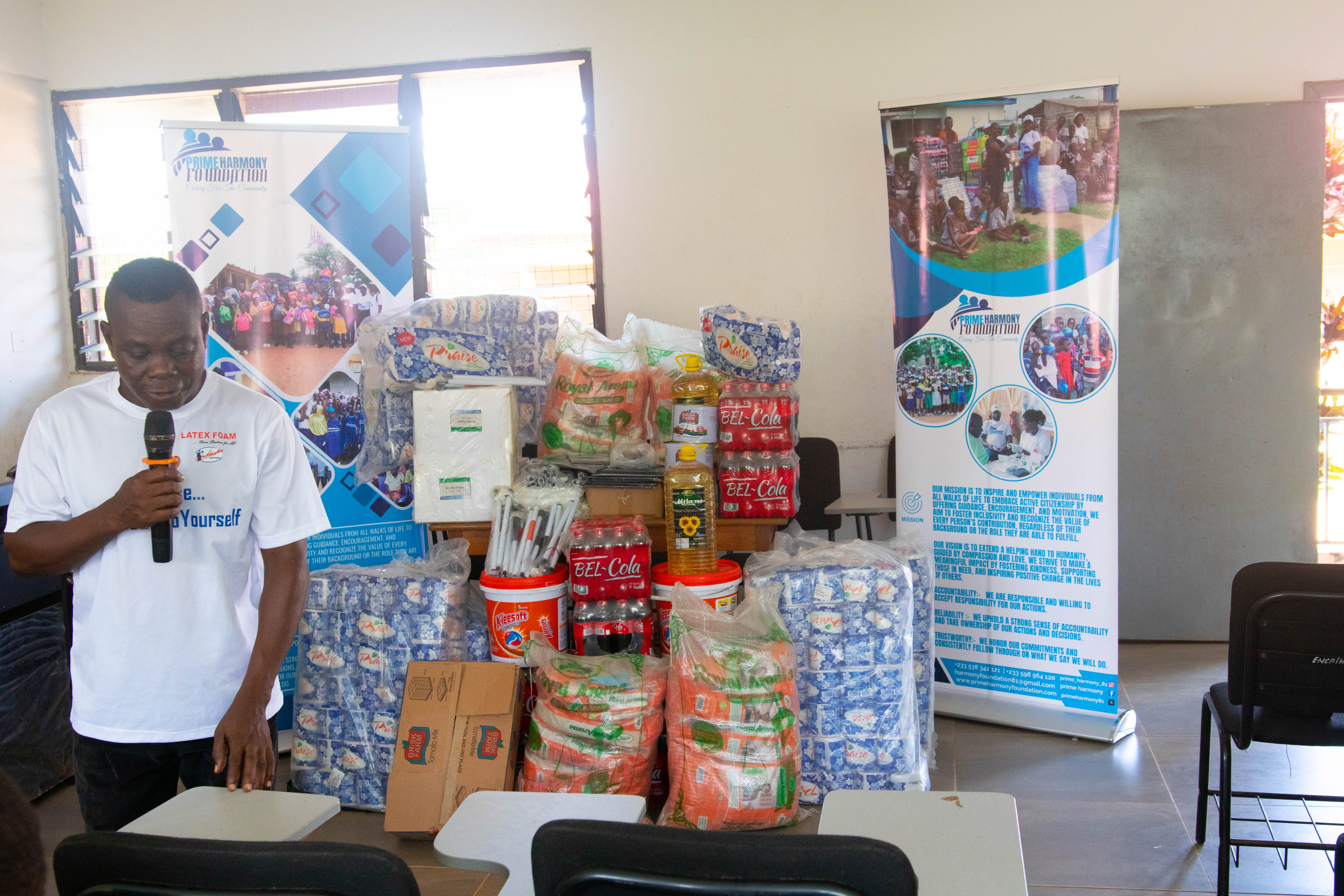 2026 Donation to Cape Coast School for Deaf and Blind